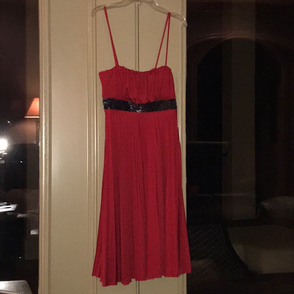 Seasonal red dress!
